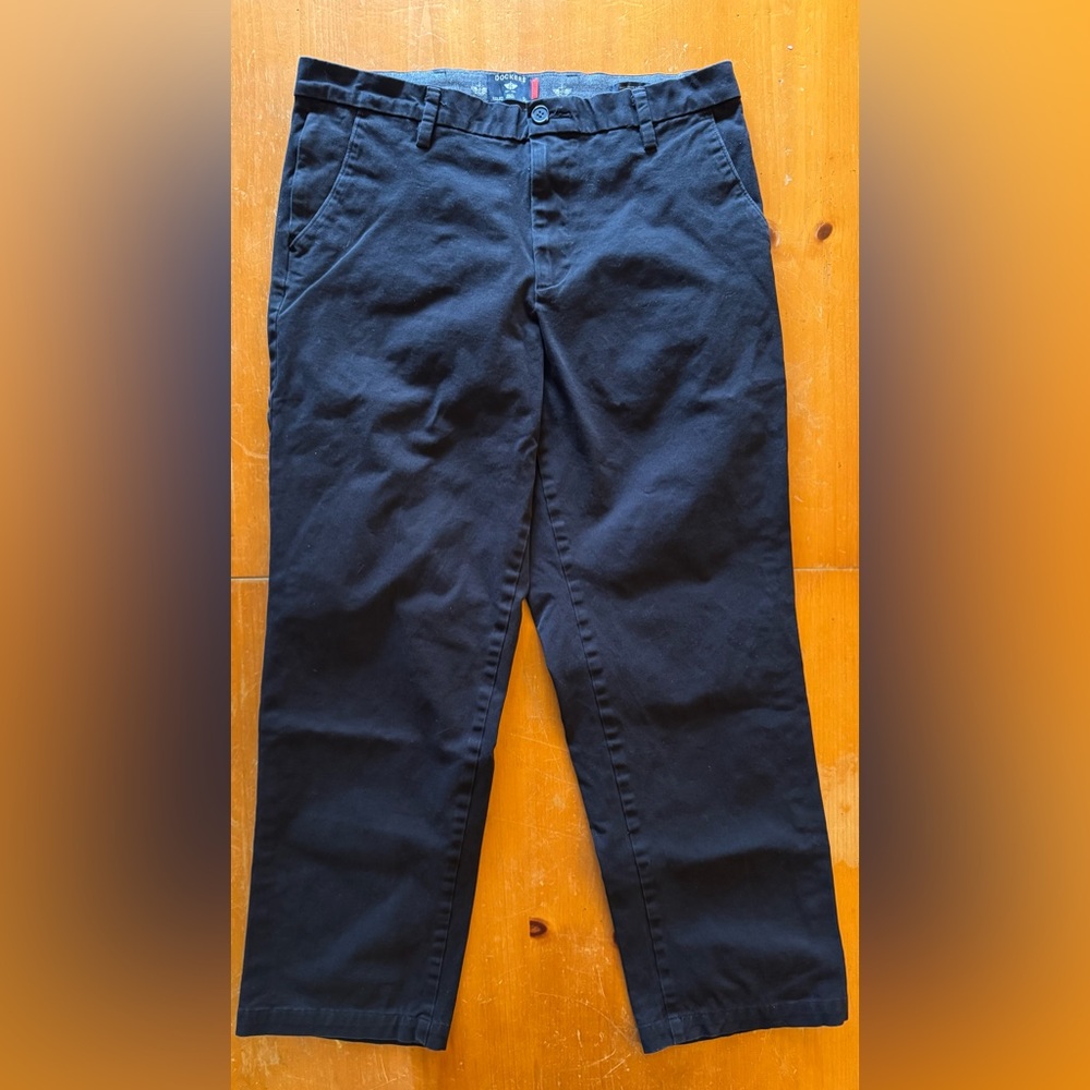 Mens Dockers Workday Khaki Pants Classic Fit Smart 360 Flex Stretch 34x30